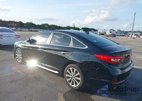 2016 Hyundai Sonata Limited из США, поврежденный, VIN 5NPE34AF3GH403975